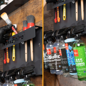 Maxshine H06 Wall Mount Tool Holder | Brush & Trigger Bottle Holder