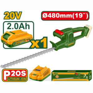 Jadever JDLYP5181 Cordless Hedge Trimmer 20V – 480mm Laser-Cut Blade