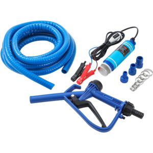 KATSU 482153 12V Diesel Fuel Transfer Pump Kit – 45L/min Submersible Pump with Hose & Gun