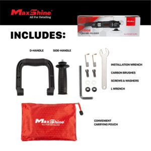 Alternative view of Rotary Polisher Buffer, Maxshine M1000