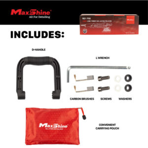 Maxshine M21 PRO Random Orbital Polisher (6" Plate, 21mm Throw, 1000W)