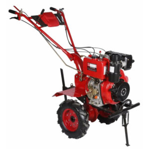 Super Delta SD1050 Red Diesel Power Tiller 10HP – Manual Start Cultivator