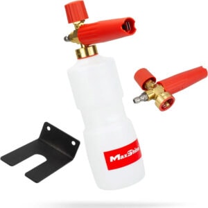 Maxshine SMFC001 Snow Foam Wash Cannon for car detailing. High-quality foam cannon with adjustable s.
