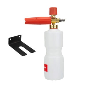 Maxshine SMFC001 Snow Foam Wash Cannon for car detailing. Durable plastic construction with adjustab.