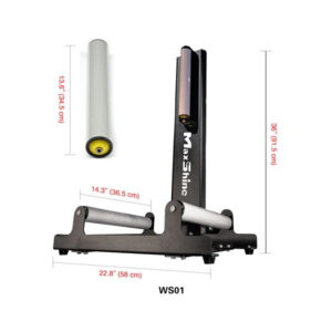 Maxshine WS01 wheel stand tire roller for car detailing and polishing. Durable construction, easy to.