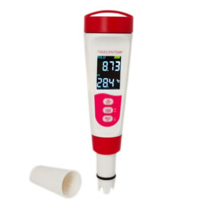 4-in-1 Digital pH Meter Pen – pH, EC, TDS & Temperature Tester Waterproof (IP67)