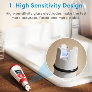 4-in-1 Digital pH Meter Pen – pH, EC, TDS & Temperature Tester Waterproof (IP67)