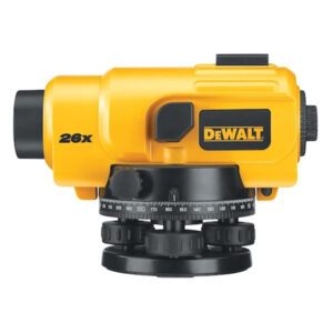 DEWALT DW096PK-XJ 26X Optical Auto Level – 100m Professional Leveling Instrument