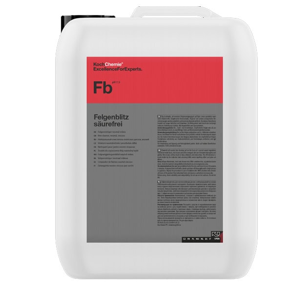 Koch Chemie Felgenblitz Säurefrei 5L wheel cleaner for automotive use.