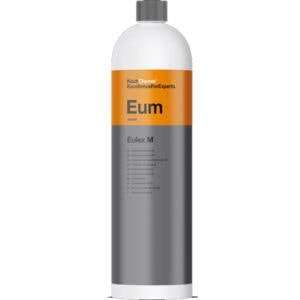 Koch Chemie Eulex M cleaning product for automotive use, 264001 model, in a white and gray bottle.