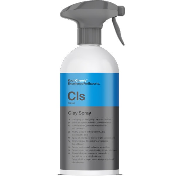 Koch Chemie Clay Spray 368500 for car detailing and cleaning.