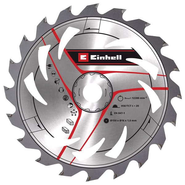 High-quality circular saw blade for precise cutting in construction and woodworking.