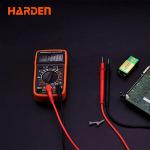 Harden 661002 Digital Multimeter – LCD Electrical Tester with Backlight & Data Hold
