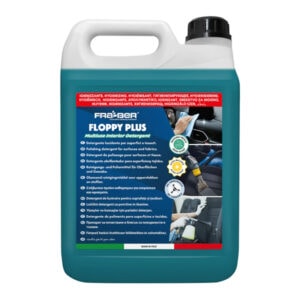 Interior surface cleaner for car seats and upholstery.
