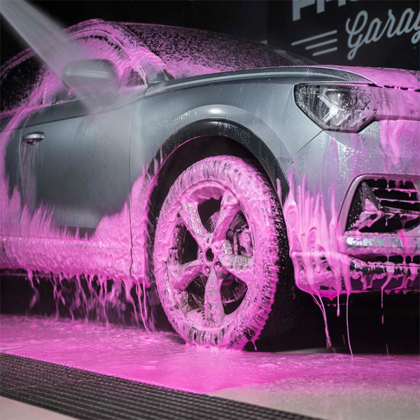 FRA-BER 700528 Trifoam Fuchsia Snow Foam Shampoo – Citrus Scented Colored Active Foam