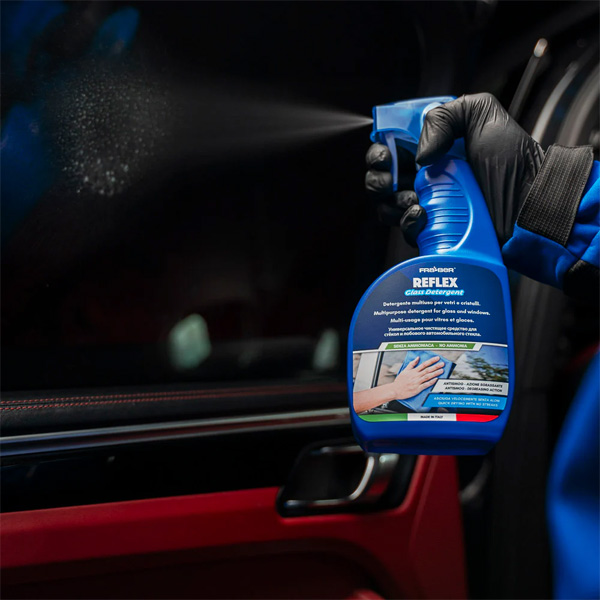 FRA-BER 70888 Reflex Car Window Cleaner Spray – Streak-Free Glass & Windshield Cleaner