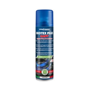 DeoEx Plus Sany aerosol deodorant for air conditioning and interior spaces.