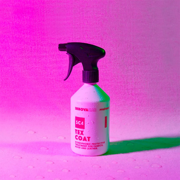Innovacar 79299 – SC4 Tex Coat Protective Waterproofing Spray for Car Leather & Fabrics