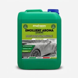 Emollient Aroma Extreme car wash concentrate with enzymes, biodegradable, no phosphates, ideal for v.