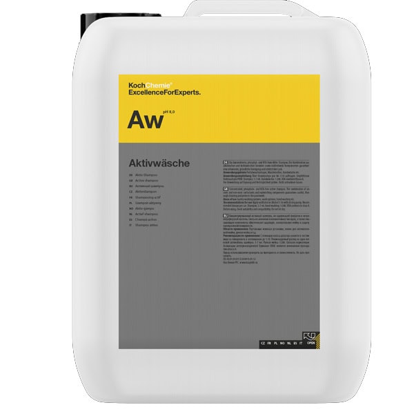 Koch-Chemie Aktivwäsche cleaning product for automotive detailing and cleaning.