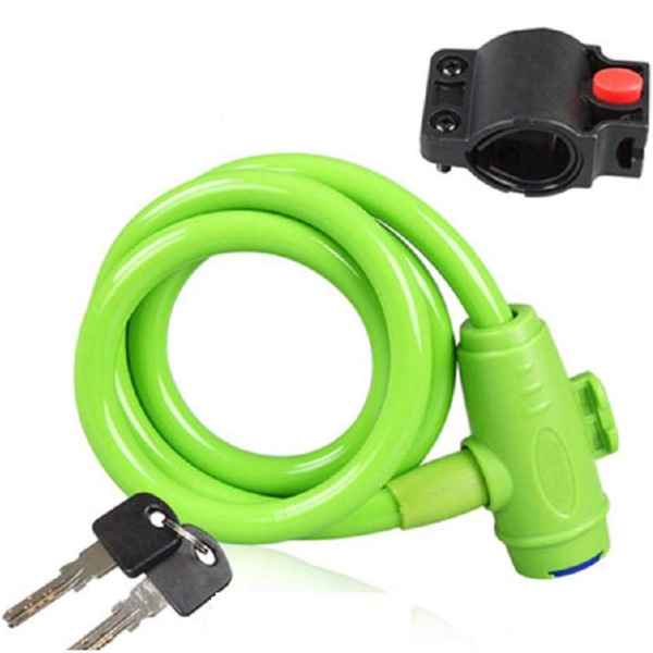 Bicycle Anti-Theft Chain Lock – Anti-Shear Security Cable Lock for Bicycles