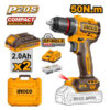 INGCO CDLI205062 20V Compact Brushless Cordless Drill