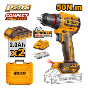 INGCO CDLI205062 20V Compact Brushless Cordless Drill
