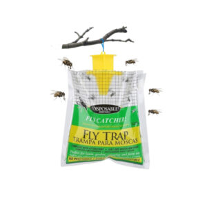 Fly Trap – Reusable Non-Toxic Fly Catcher for Indoor & Outdoor Use