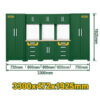 Jadever JDCS3A08 Heavy Duty Modular Garage Cabinets – 8-Piece Storage System