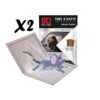 Kolrat Tablet Glue Trap for Rats and Mice – Non-Toxic Rodent Glue Boards (Pack of 2)