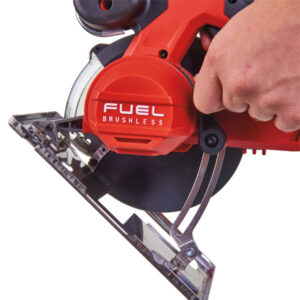 Power saw for construction and carpentry work.