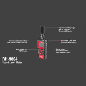 Ronix RH-9604 Digital Sound Level Meter