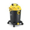 Vacuum cleaner with yellow and black design, ideal for construction and building materials cleanup.