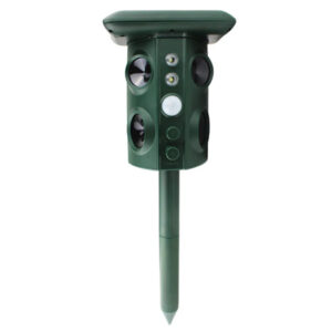 Outdoor Solar Ultrasonic Animal Repeller – Motion Sensor Pest Deterrent