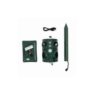 Outdoor Solar Ultrasonic Animal Repeller – Motion Sensor Pest Deterrent
