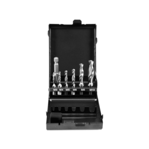 YATO YT-44849 7-Piece Combined Drill Tap Set – M3 to M10 with Extension Bar